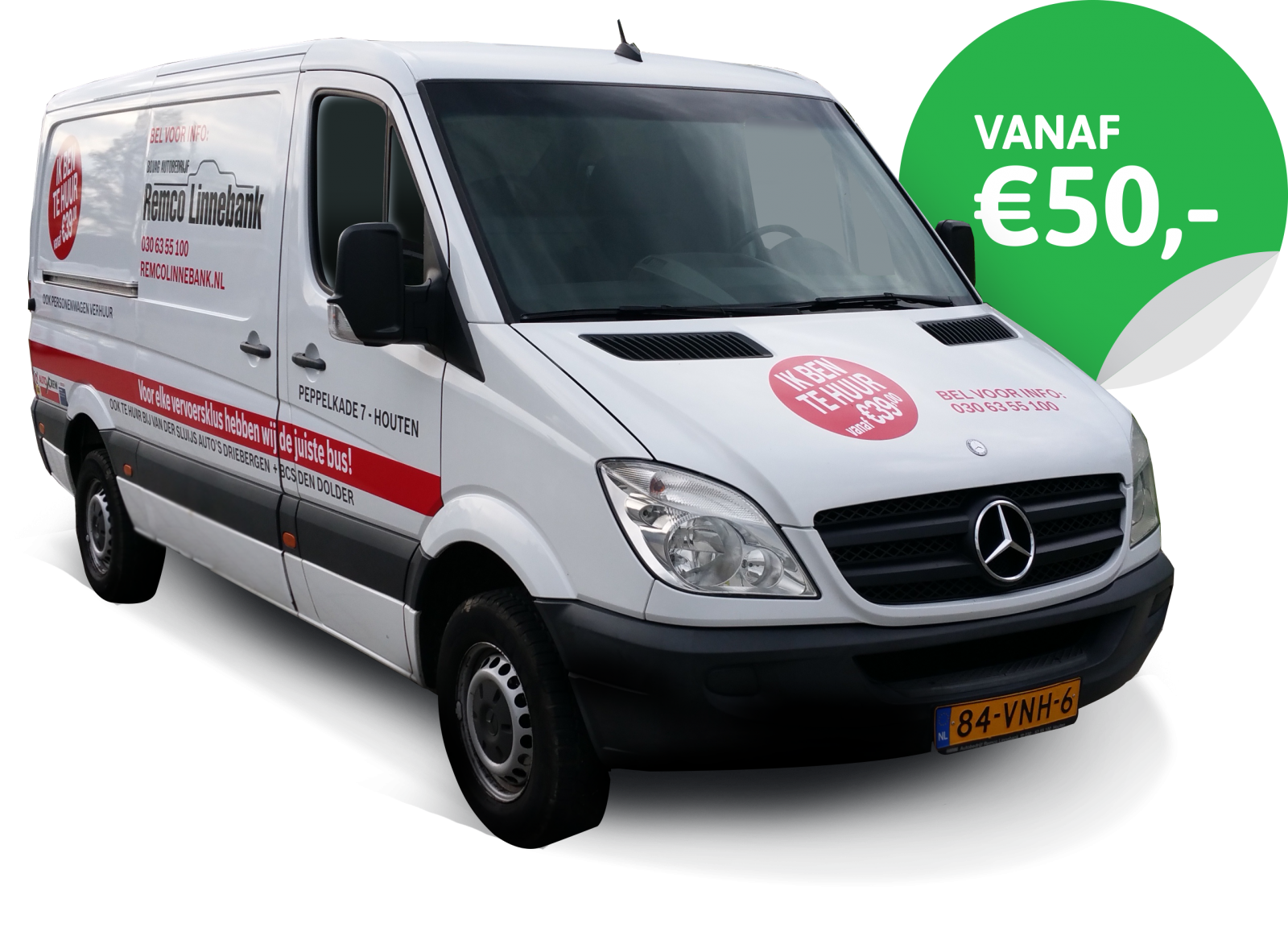 Een Mercedes-Benz Sprinter huren in Vianen